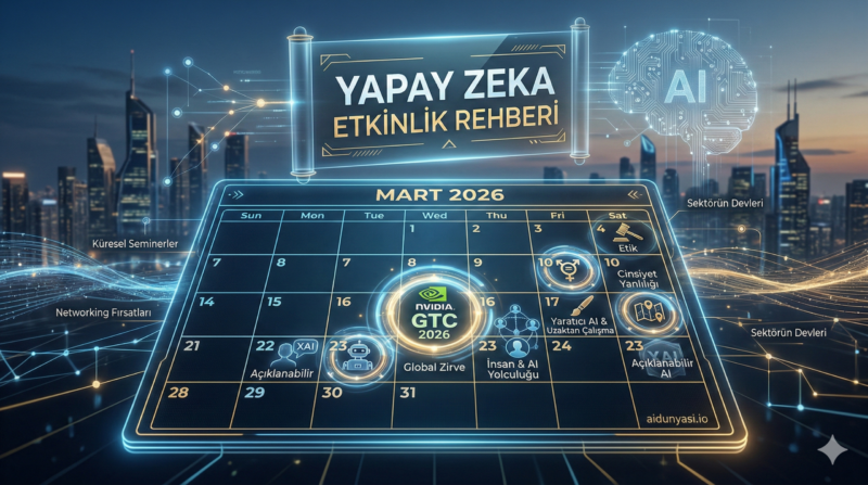Mart 2026 Yapay Zeka Etkinlik Rehberi: Global Seminerler, NVIDIA GTC ve Takvim
